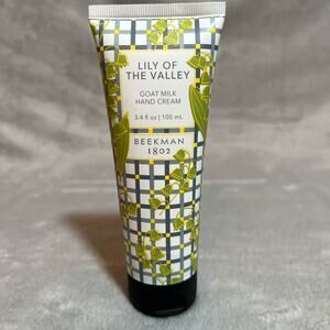 NWT: Lily of the Valley Beekman 1802 Goats Milk Hand Cream - 3.4 oz